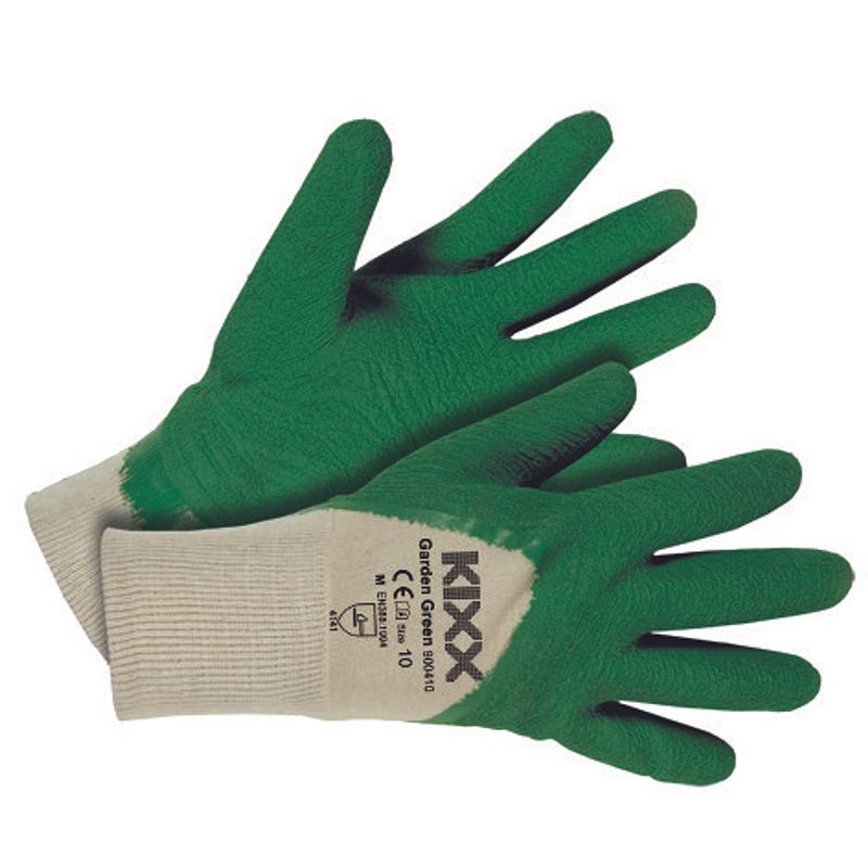 Foto van Kixx - tuinhandschoen garden green maat xl ofwel 10