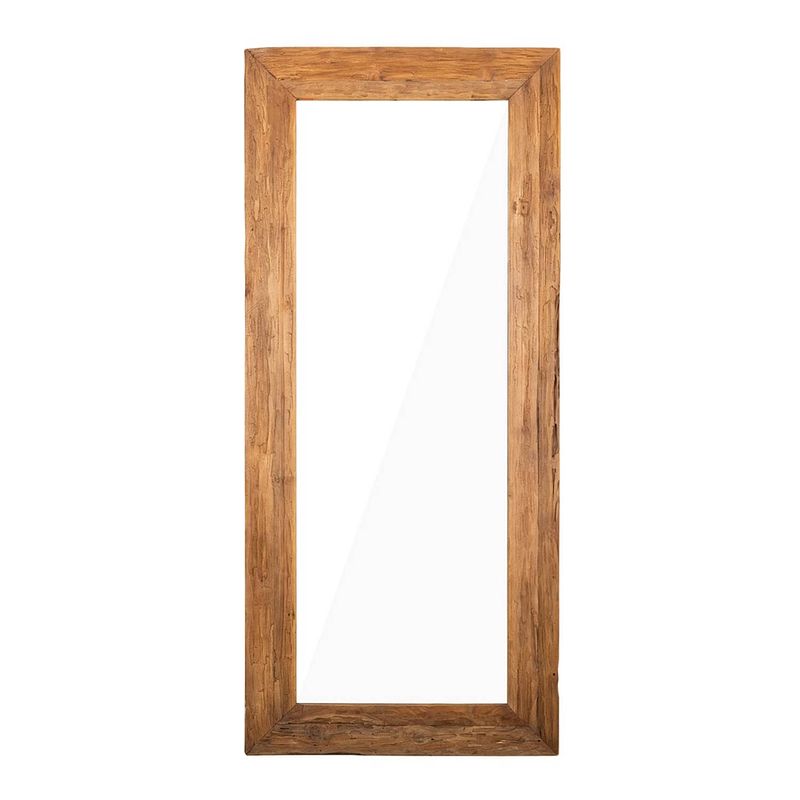 Foto van Benoa vincent mirror rough teak 200 cm