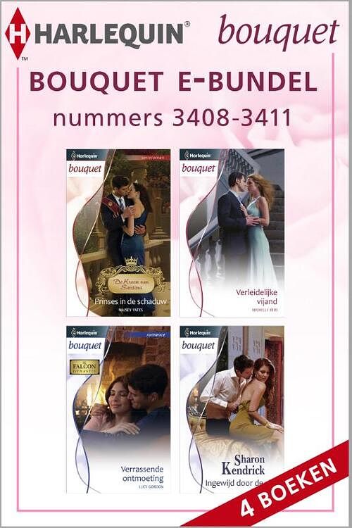 Foto van Bouquet e-bundel nummers 3408-3411 (4-in-1) - lucy gordon - ebook (9789461996053)