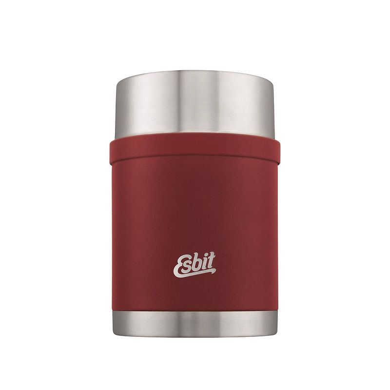 Foto van Esbit sculptor thermos voedselcontainer - 750 ml - rvs - bordeaux rood