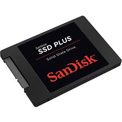 Foto van Sandisk ssd plus 480 gb ssd harde schijf (2.5 inch) sata 6 gb/s retail sdssda-480g-g26