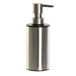 Foto van Zeeppompje/zeepdispenser zilver rvs 300 ml - zeeppompjes