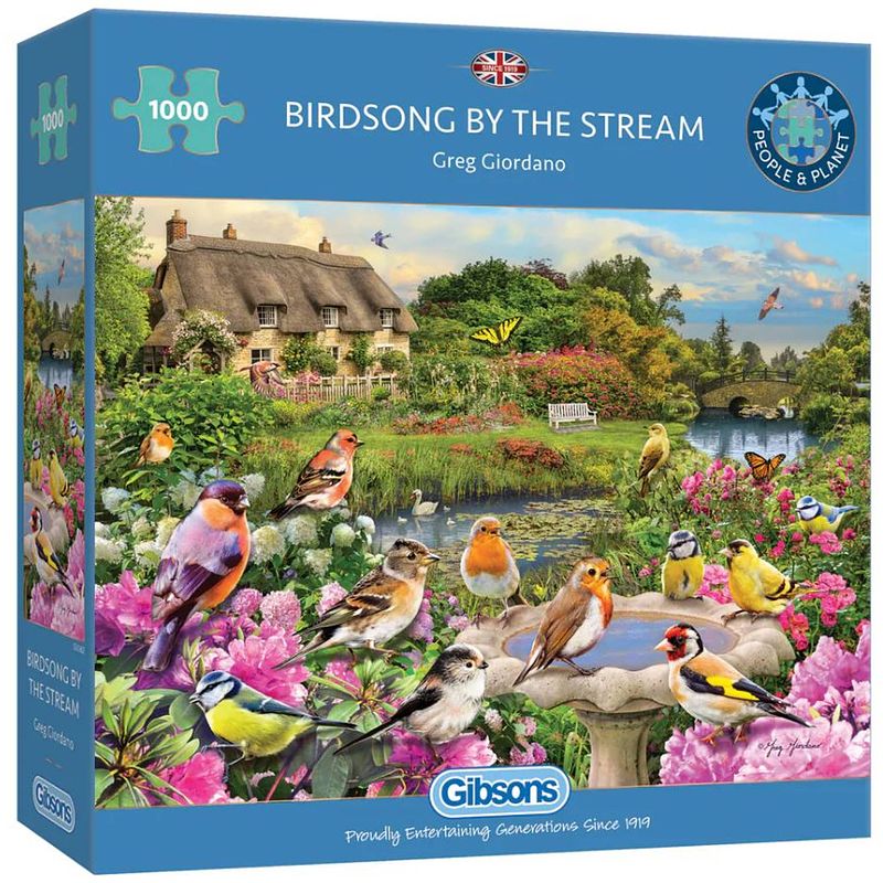 Foto van Gibsons birdsong by the stream (1000)