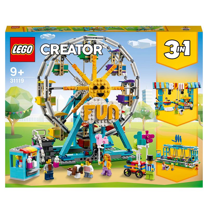 Foto van Lego creator 3in1 reuzenrad speelgoed kermis 31119