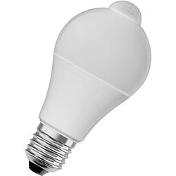 Foto van Osram 4058075428263 led-lamp energielabel f (a - g) e27 peer 10 w warmwit incl. bewegingsmelder 1 stuk(s)