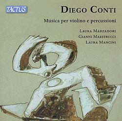 Foto van Conti: musica per violino e percussioni - cd (8007194107722)