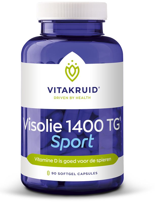 Foto van Vitakruid visolie 1400 tg® sport softgels