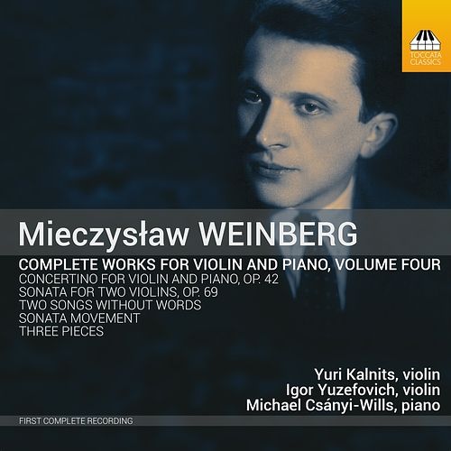 Foto van Weinberg: complete works for violin & piano, volume 4 - cd (5060113441881)