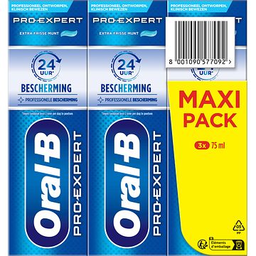 Foto van Oralb proexpert professional protection tandpasta 3x75ml bij jumbo