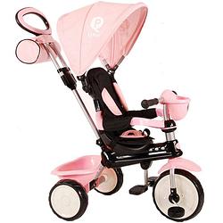 Foto van Qplay driewieler kind comfort 4-in-1 meisjes roze