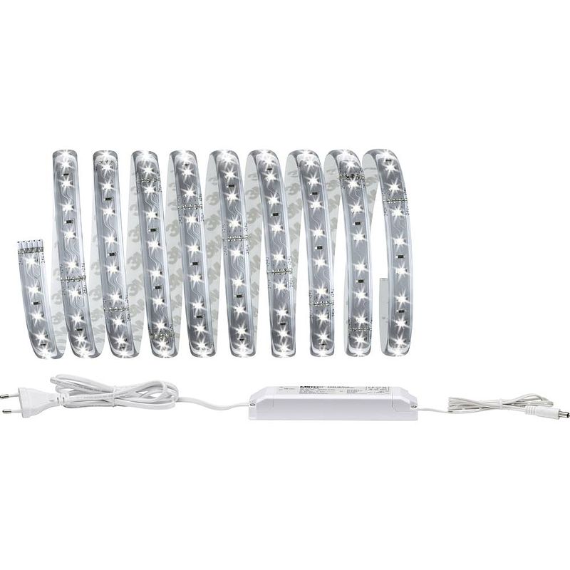 Foto van Paulmann maxled 500 70665 led-strip basisset met connector (male) 24 v 3 m daglichtwit