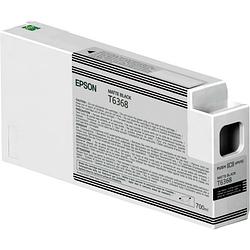 Foto van Epson inkt t6368 origineel matzwart c13t636800