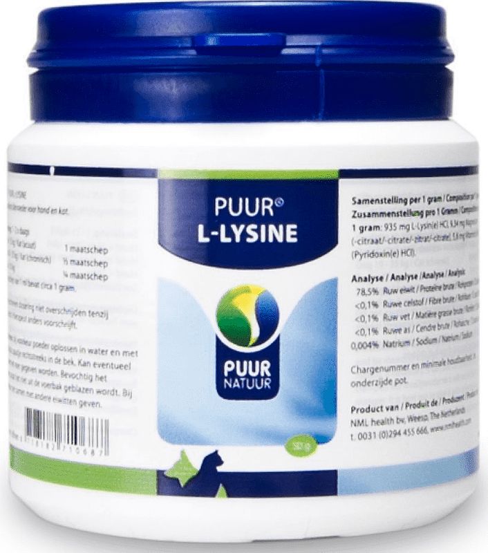 Foto van Puur natuur l-lysine