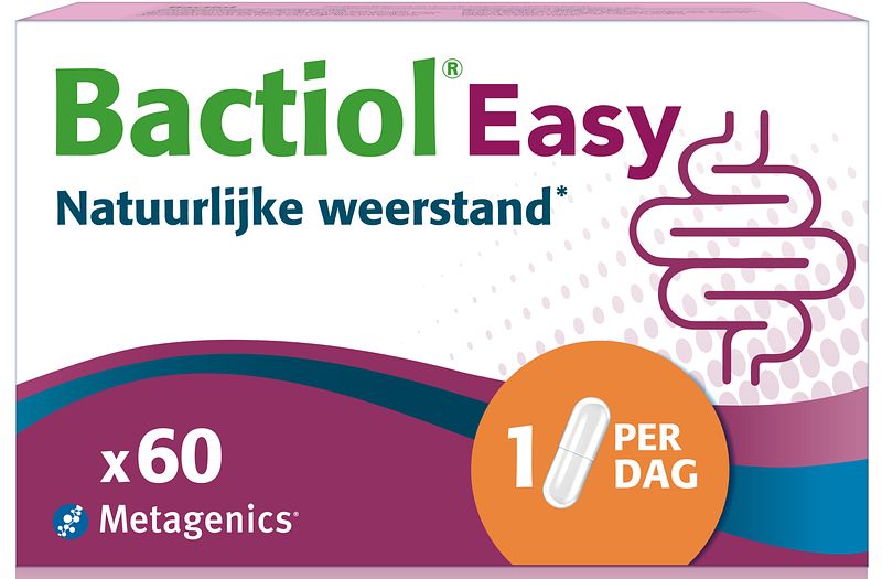 Foto van Metagenics bactiol easy capsules