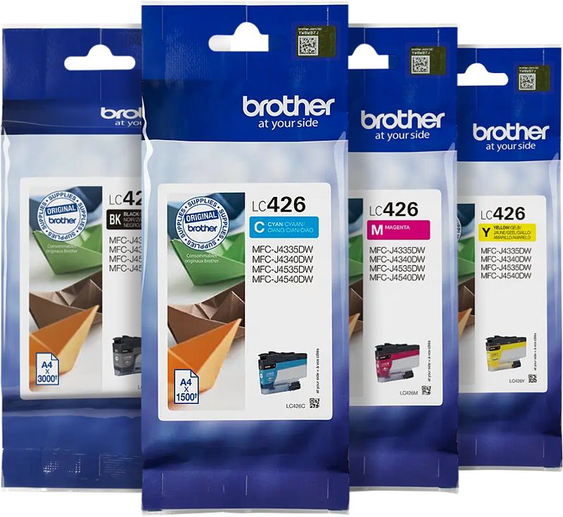 Foto van Brother lc-426 cartridge combo pack