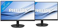 Foto van 2x philips 271v8la/00