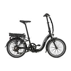 Foto van Popal e-folt 1.0 elektrische vouwfiets 20 inch 20 cm unisex 6v v-brakes zwart