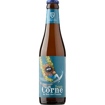 Foto van La corne triple belgisch bier fles 330ml bij jumbo