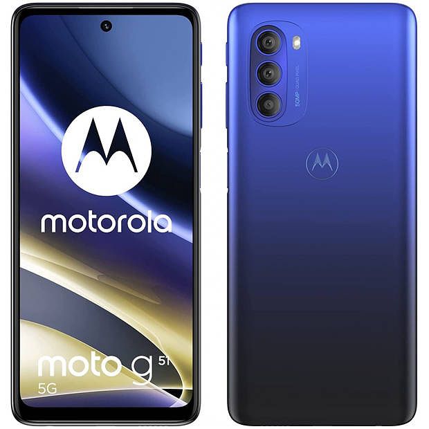 Foto van Motorola moto g51 5g 64gb blauw