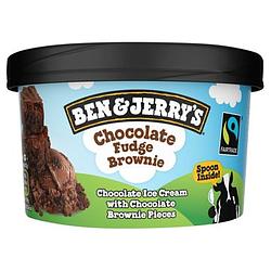 Foto van Ben & jerry'ss mini cup ijs chocolate fudge brownie 100ml bij jumbo