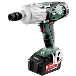 Foto van Metabo ssw 18 ltx 600 602198650 accu-slagmoersleutel lihd incl. 2 accus, incl. accessoires