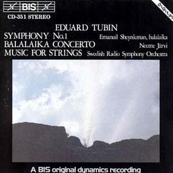 Foto van Tubin: symphony no. 1 /balalaika concerto/music for strings - cd (7318590003510)