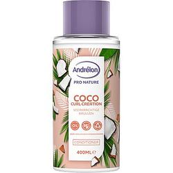 Foto van Andrelon pro nature coco curl creation conditioner 400ml bij jumbo