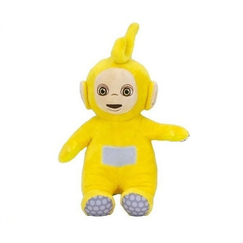 Foto van Pluche teletubbies speelgoed knuffel laa laa geel 25 cm - knuffelpop