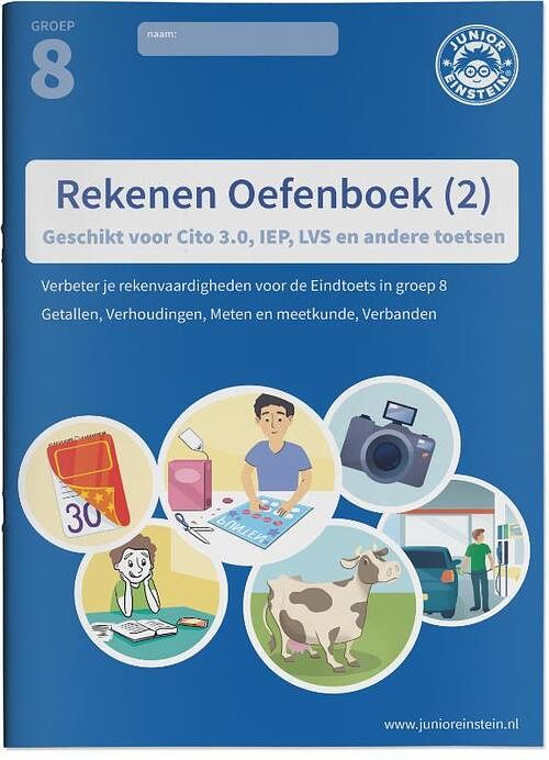 Foto van Rekenen oefenboek - paperback (9789492265661)