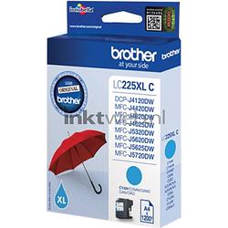 Foto van Brother lc-225xlc cyaan cartridge