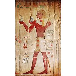 Foto van Dimex egypt painting vlies fotobehang 150x250cm 2-banen