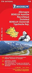Foto van Michelin 719 duits/oost/tsjech/benelux - paperback (9782067219830)