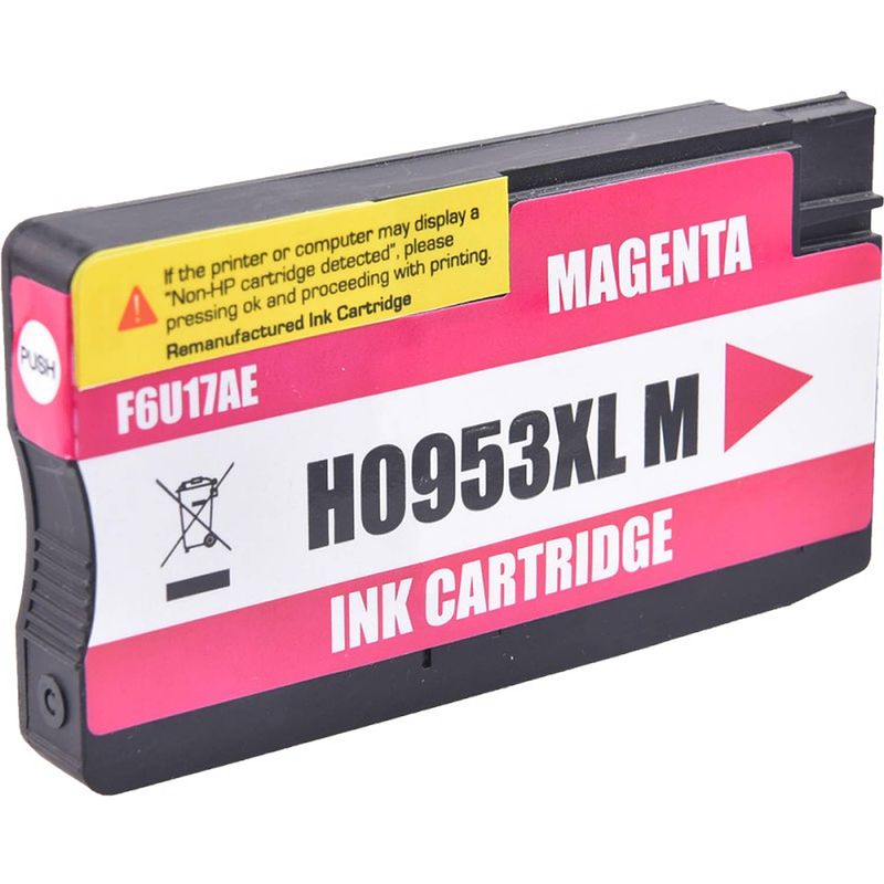 Foto van Flwr hp 953xl magenta cartridge