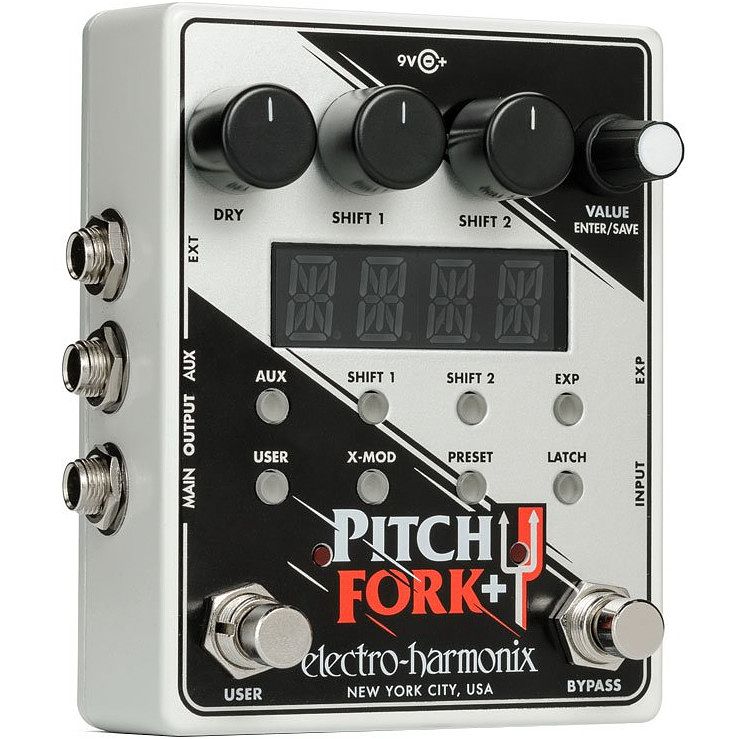 Foto van Electro harmonix pitch fork+ polyphonic pitch shifter effectpedaal