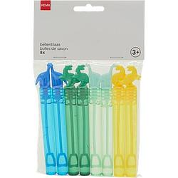 Foto van Hema bellenblaas mini multicolor 8 stuks bij jumbo