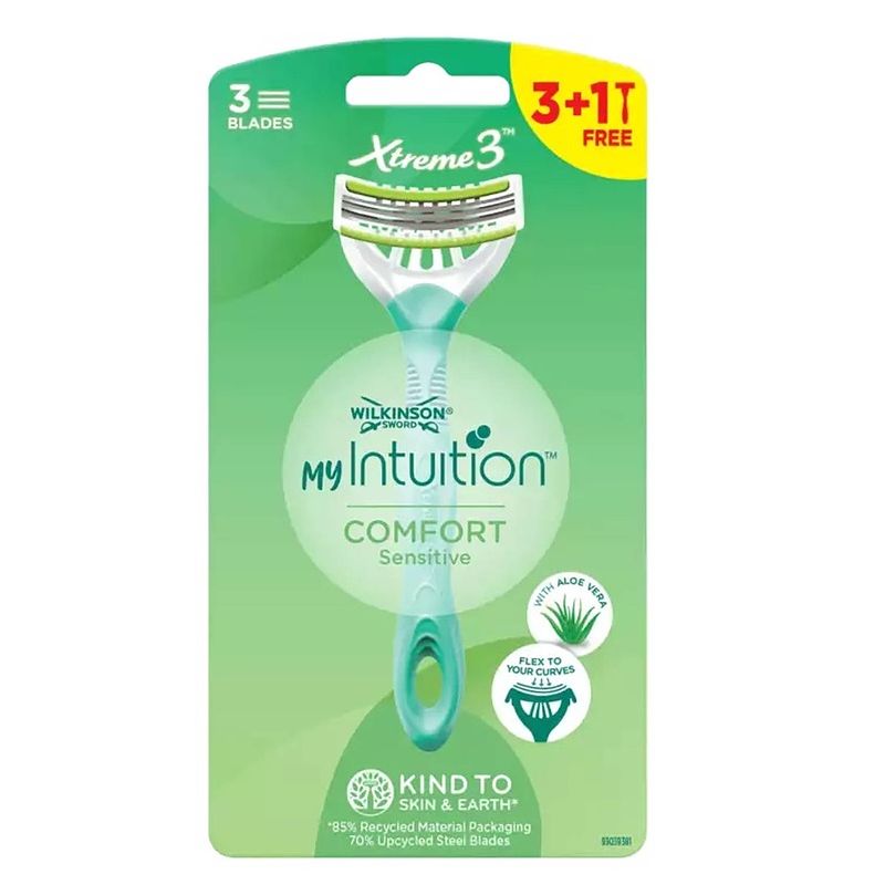 Foto van My intuition xtreme3 comfort sensitive wegwerpscheermesjes voor vrouwen 4st