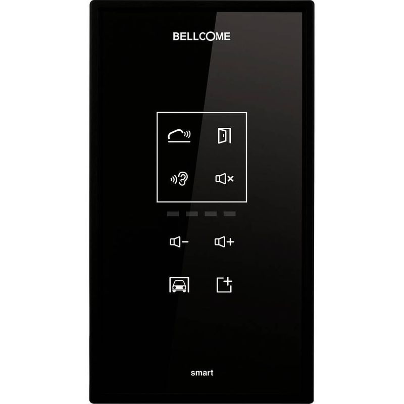 Foto van Bellcome smart+ audio binnenunit voor video-deurintercom kabelgebonden 1 stuks zwart