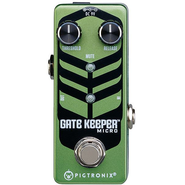 Foto van Pigtronix gatekeeper micro noise gate effectpedaal