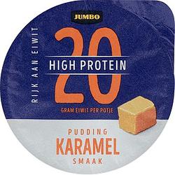 Foto van Jumbo high protein pudding karamelsmaak 200g