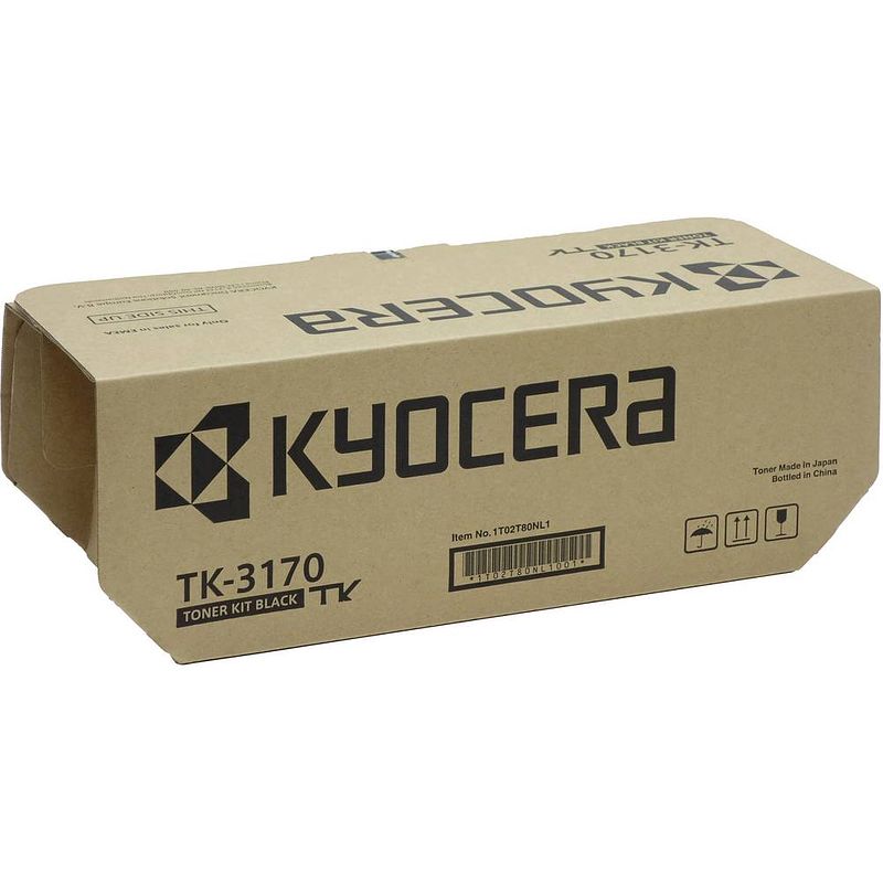 Foto van Kyocera toner tk-3170 1t02t80nl0 origineel zwart 15500 bladzijden