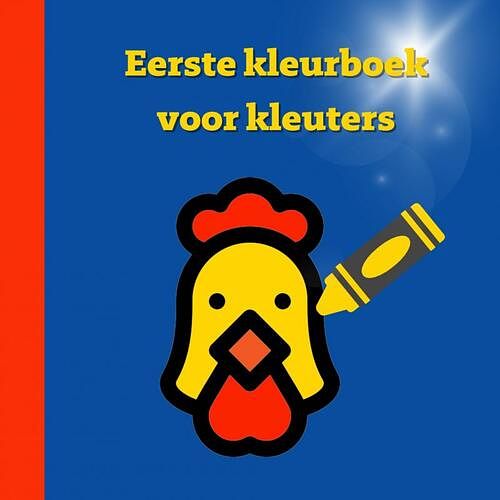 Foto van Eerste kleurboek voor kleuters :: dieren - mieke stevens - paperback (9789464650631)