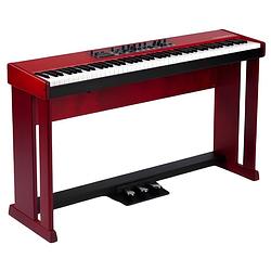 Foto van Clavia nord wood keyboard stand houten standaard voor grand, piano 88 en stage 88