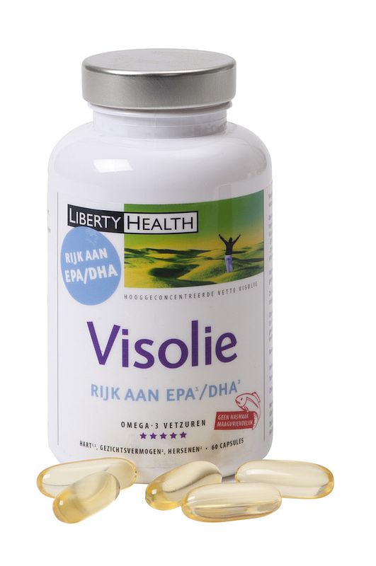 Foto van Liberty healthcare visolie high capsules 60st