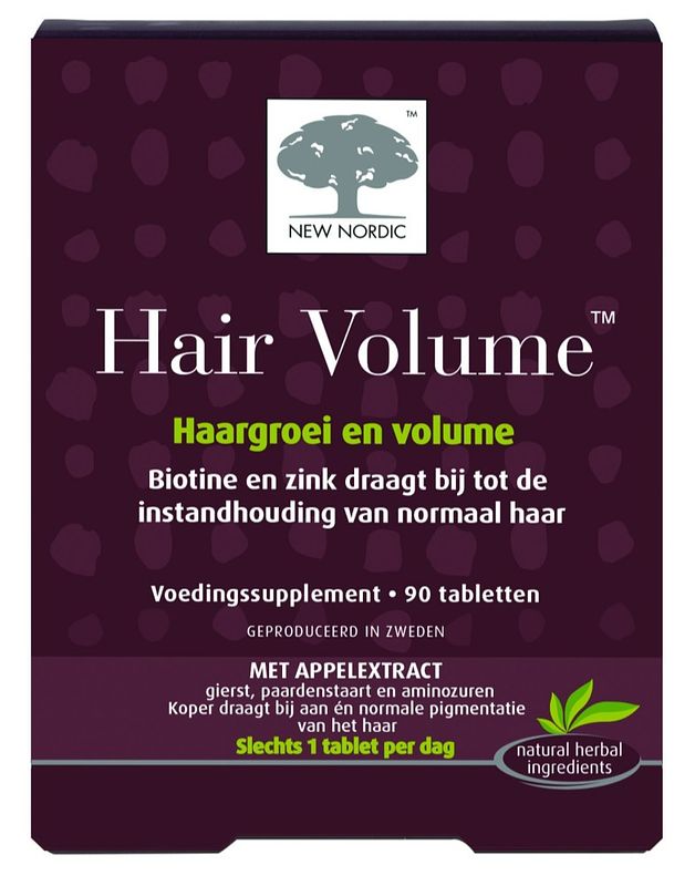 Foto van New nordic hair volume tabletten