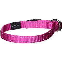 Foto van Rogz for dogz hondenhalsband fanbelt 34-56 cm nylon roze