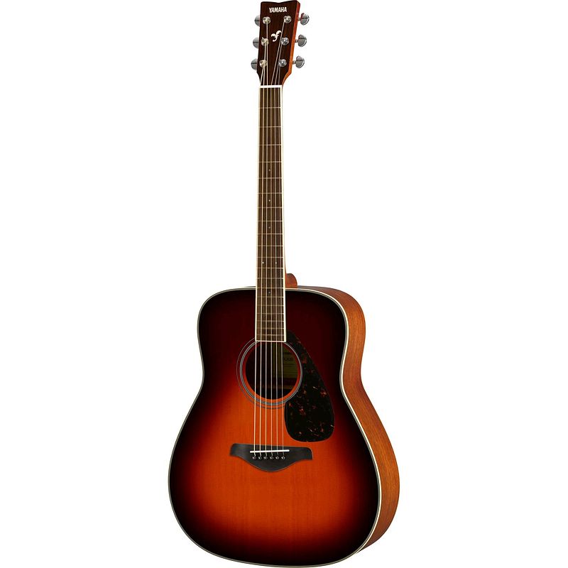 Foto van Yamaha fg820 bsb ii brown sunburst westerngitaar