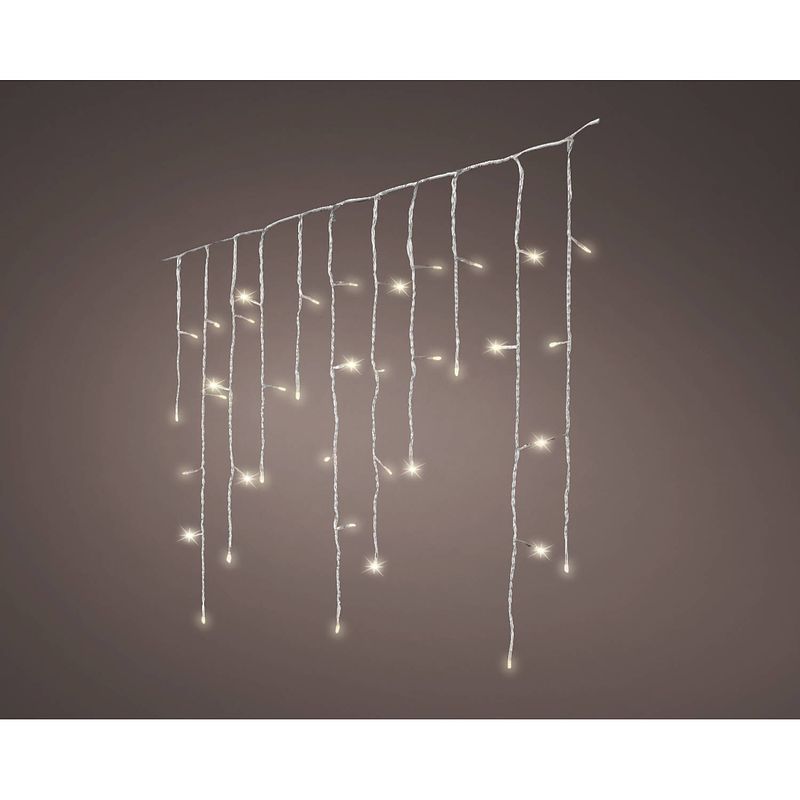 Foto van Led icicle lights l580cm-240l w.wit