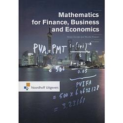 Foto van Mathematics for finance, business and economics