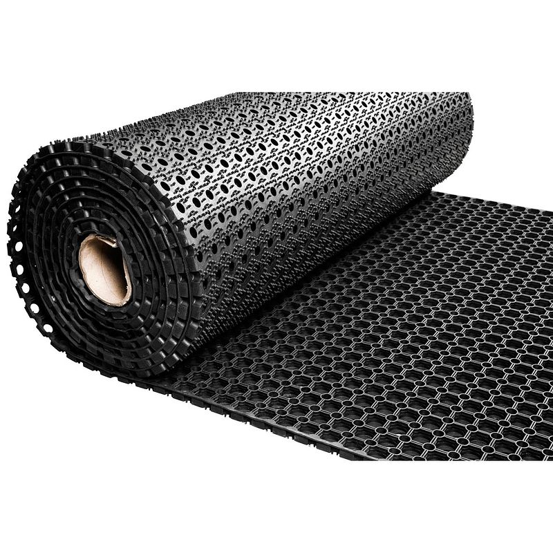 Foto van Rubber ringmat op rol - dikte 23 mm - breedte 120 cm