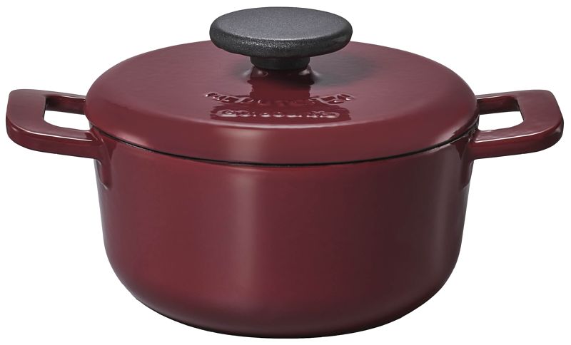 Foto van Brabantia the dutch oven 20 cm aubergine red